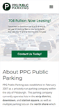 Mobile Screenshot of ppgpublicparking.com